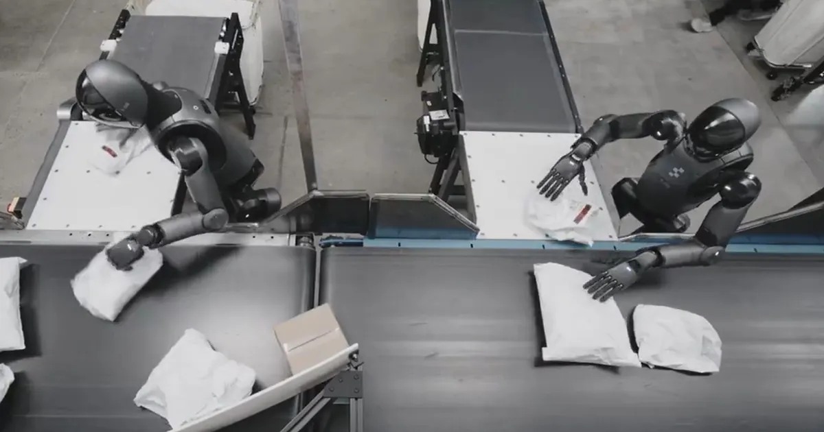 Helix Roboter bei der Arbeit